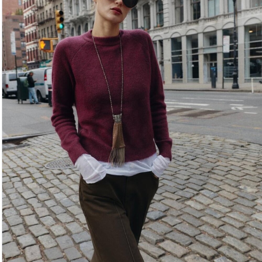 Zara Basic Knit Sweater Size Small. - image 5